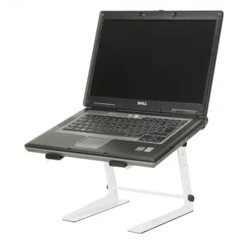 Adam Hall SLT001EW Laptop-Ständer - Weiß - Stahl - 225 mm - 250 mm - 340 mm