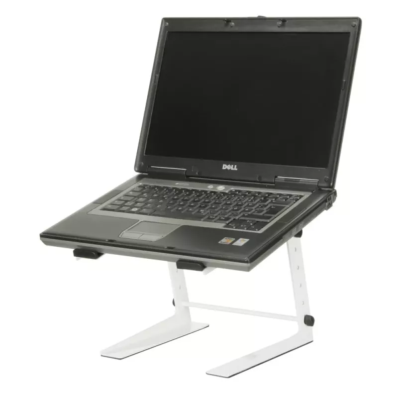 Adam Hall SLT001EW Laptop-Ständer - Weiß - Stahl - 225 mm - 250 mm - 340 mm