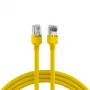 EFB Elektronik RJ45 Patchkabel Cat.5e SF/UTP LSZH Draka UC300 TM11 Gelb 15m