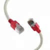 EFB-Elektronik RJ45 Patchkabel Cat.5e F/UTP LSZH Draka UC300 TM11rt Crossover Grau 15m