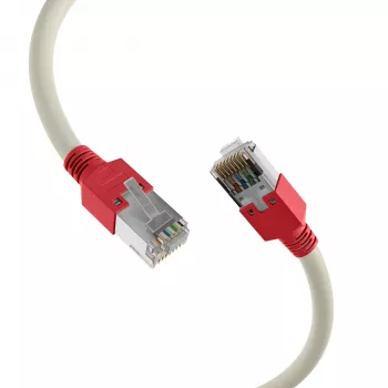 EFB-Elektronik RJ45 Patchkabel Cat.5e F/UTP LSZH Draka UC300 TM11rt Crossover Grau 15m