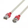 EFB-Elektronik RJ45 Patchkabel Cat.5e F/UTP LSZH Draka UC300 TM11rt Crossover Grau 15m