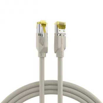 EFB-Elektronik RJ45 Patchkabel Cat.6A S/FTP LSZH Draka UC900 TM31 Grau 25m