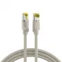 EFB-Elektronik RJ45 Patchkabel Cat.6A S/FTP LSZH Draka UC900 TM31 Grau 25m