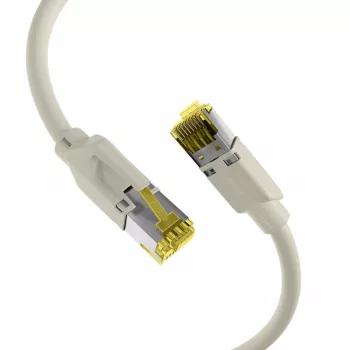 EFB-Elektronik RJ45 Patchkabel Cat.6A S/FTP LSZH Draka UC900 TM31 Grau 25m