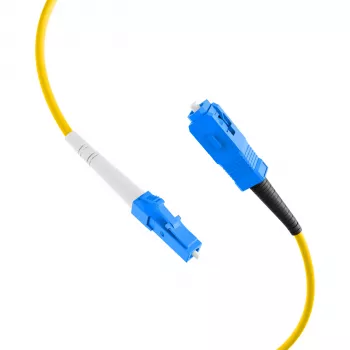 EFB-Elektronik Simplex LWL Patchkabel LC-SC G657.A2 0,5m 2,0mm Gelb 9/125µm