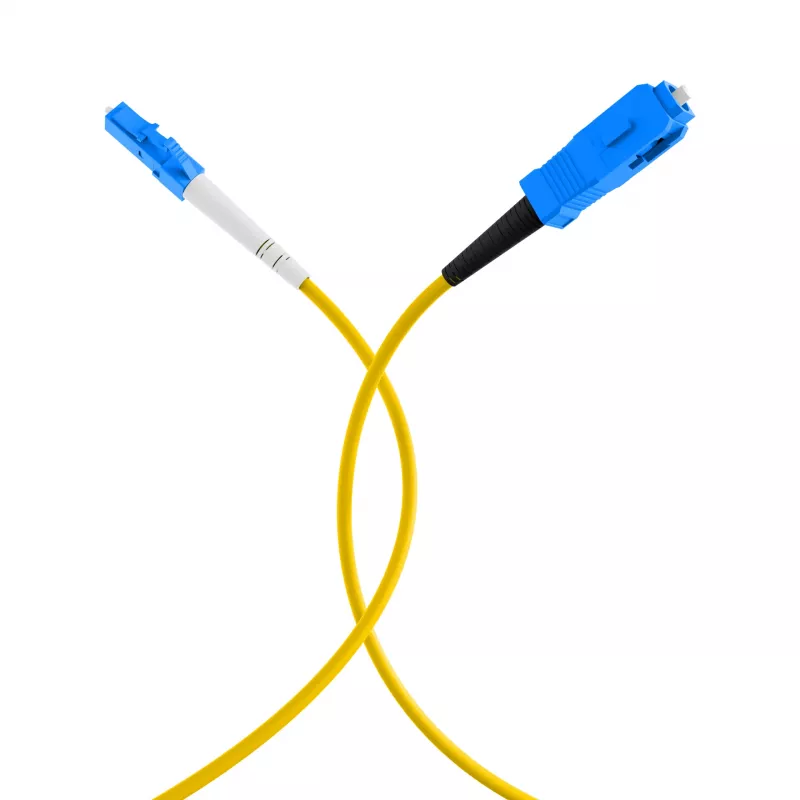 EFB-Elektronik Simplex LWL Patchkabel LC-SC G657.A2 0,5m 2,0mm Gelb 9/125µm