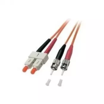 EFB Elektronik Duplex Jumper SC-ST 62.5/125 µm OM1 LSZH Orange 3,0 mm 2 m