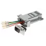 EFB Modular Adapter D-Sub9 Stecker / RJ45 Buchse, Metallgehäuse