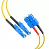 EFB Elektronik Glasfaser-Netzwerkkabel E2000 (M) auf SC Singlemode (M)