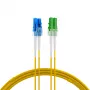 EFB Elektronik Glasfaser-Patchkabel LC/APC Singlemode OS2 20 m Gelb