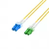 EFB Elektronik Glasfaser-Patchkabel LC/APC Singlemode OS2 20 m Gelb