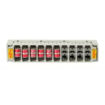 EFB Elektronik LSA Surge Protection Magazine FailSafe 2/10 mit 20 Positionen 8x6 230V