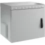 EFB Electronics 19 inch Wandgehäuse IP55, 12U, Stahltür, Tiefe 600 mm, RAL 7035 Lichtgrau
