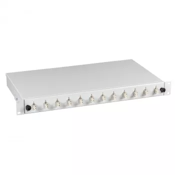 EFB Elektronik Spleißbox 12-LC-Duplex SM ausziehbar Rack-Mount 1U