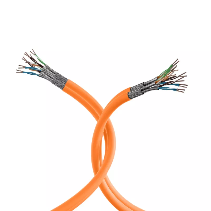 EFB Elektronik MK7100DX.500-CPR Cat7a S/FTP LSZH Datenkabel 500 m Orange