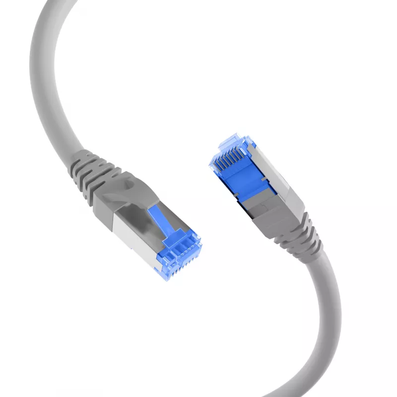 EFB IPK-6A-U-TPE-GR-1000 Cat6a S/FTP RJ45 Patchkabel 10 m Grau