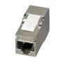 EFB Elektronik RJ45 Keystone Slimline Cat.6A Silber STP PVP Komponente 12er-Pack - Power over Ethernet - RJ-45