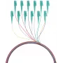 EFB Elektronik Fibre Pigtail LC 50/125 OM3 12-Colour Set 2m - Kabel-/Adapter-Set - Multimode