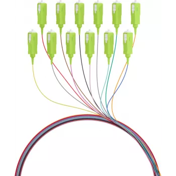 EFB Electronics Fibre Pigtail SC 50/125 OM5 12-Colour Set 2m - Kabel/Adapter-Set - Singlemode oder Multimode