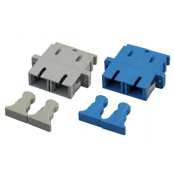 EFB Electronic Kupplung SC-Duplex OM3 Kunststoff Aqua Gehäuse