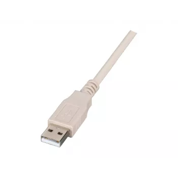 EFB IP67 USB 2.0 Kabelverschraubung M20, USB Typ-A Stecker auf USB Typ-A Stecker, 1,0 m, Silber/Schwarz