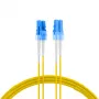 EFB Elektronik IPL-DF-LCULCU-2-1000 Glasfaser-Patchkabel, 10 m, OS2, LC/UPC auf LC/UPC, Duplex, LSZH, Gelb