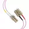 EFB Elektronik IPL-DF-LCUSCU-4-0050 Duplex Fiber Optic Patch Cable OM4 LC/SC 0,5 m Aqua