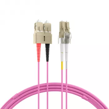 EFB Elektronik IPL-DF-LCUSCU-4-0300 Duplex Patchkabel OM4 LC/SC 3 m