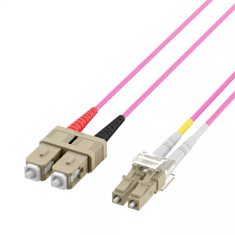 EFB Elektronik IPL-DF-LCUSCU-4-0300 Duplex Patchkabel OM4 LC/SC 3 m