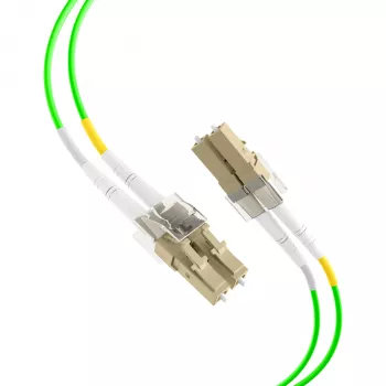 EFB Elektronik Duplex Jumper LC-LC 50/125µm OM5 LSZH Lime Green 2,0mm 7,5m