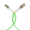 EFB Elektronik Duplex Jumper LC-LC 50/125µm OM5 LSZH Lime Green 2,0mm 7,5m