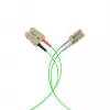EFB Elektronik IPL-DR-LCUSCU-5-0500 Glasfaser-Patchkabel, OM5, LC-SC, 5 m, LSZH, Limettengrün