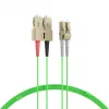 EFB Elektronik IPL-DR-LCUSCU-5-1000 Glasfaser-Patchkabel, OM5, LC-SC, 10 m, LSZH, Limettengrün