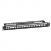 EFB Electronics Verteilpanel 19 Zoll 48-Port 1U für Slimline-Module Metallfarbe