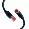 EFB-Elektronik RJ45 Patchkabel Cat.6A S/FTP LSZH Draka UC900 TM21 Schwarz 40m