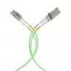EFB Duplex Patchkabel LC-LC OM5 1,5m LSZH 2mm Limettengrün