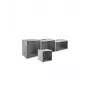 EFB Fronttür für Wandgehäuse BASIC, 6U, Glas, mit Scharnieren und Schloss