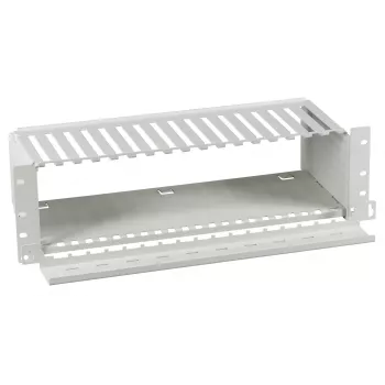EFB Elektronik FTTH 19 inch 3U Träger für 17x Moduleinsätze FTTH-MODUL-X inkl. Kabelmanagement