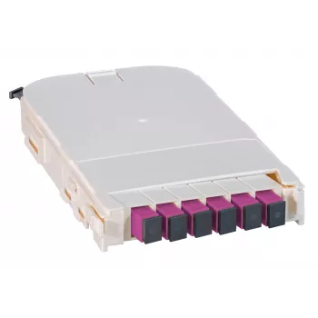 EFB Elektronik FTTH Module Insert für FTTH-BGT, 6-Port SC mit OM3 Keramik-Kopplern