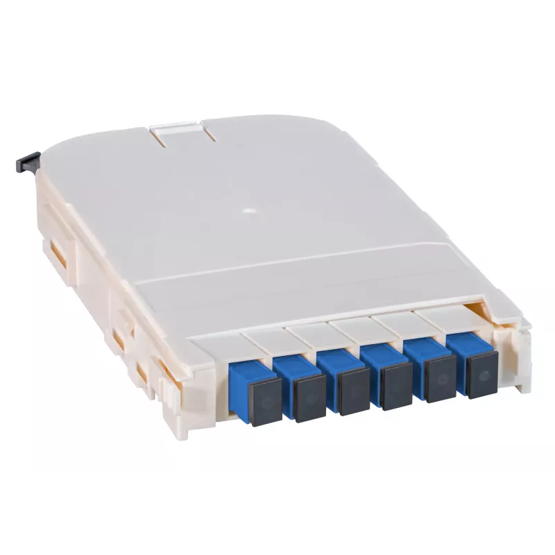 EFB Elektronik FTTH Module Insert für FTTH-BGT, 6-Port SC mit OM3 Keramik-Kopplern