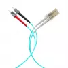 EFB Elektronik O0313.40 Glasfaser-Patchkabel, OM3, 40 m, LC-ST, Aqua