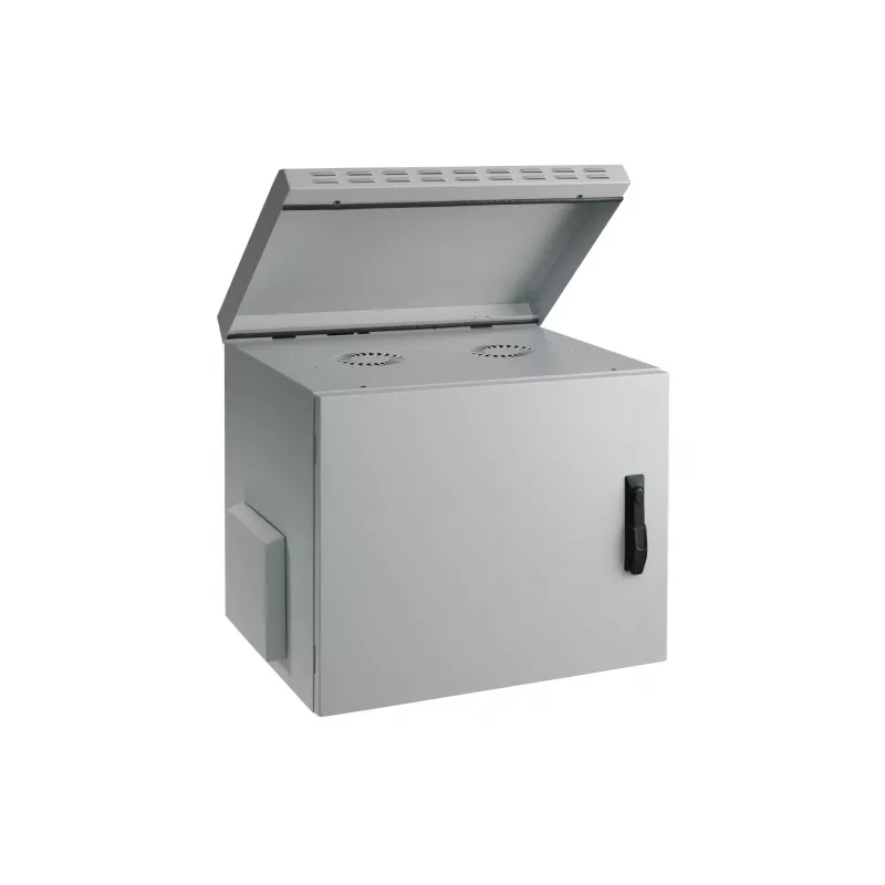 EFB Elektronik 19 inch Wandgehäuse IP55 9U Glastür Tiefe 600 mm RAL7035