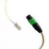EFB MTP-M/LC 8-Faser Matrix Fanout-Kabel OS2 LSZH Gelb 0,4m