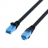 EFB K8109SW.1.5 Patchkabel U/UTP Cat.6A 1,5 m Schwarz