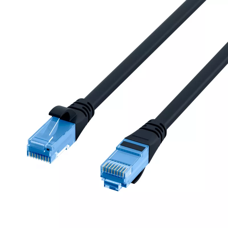 EFB K8109SW.1.5 Patchkabel U/UTP Cat.6A 1,5 m Schwarz