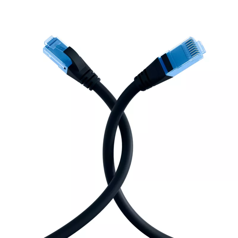 EFB K8109SW.1.5 Patchkabel U/UTP Cat.6A 1,5 m Schwarz