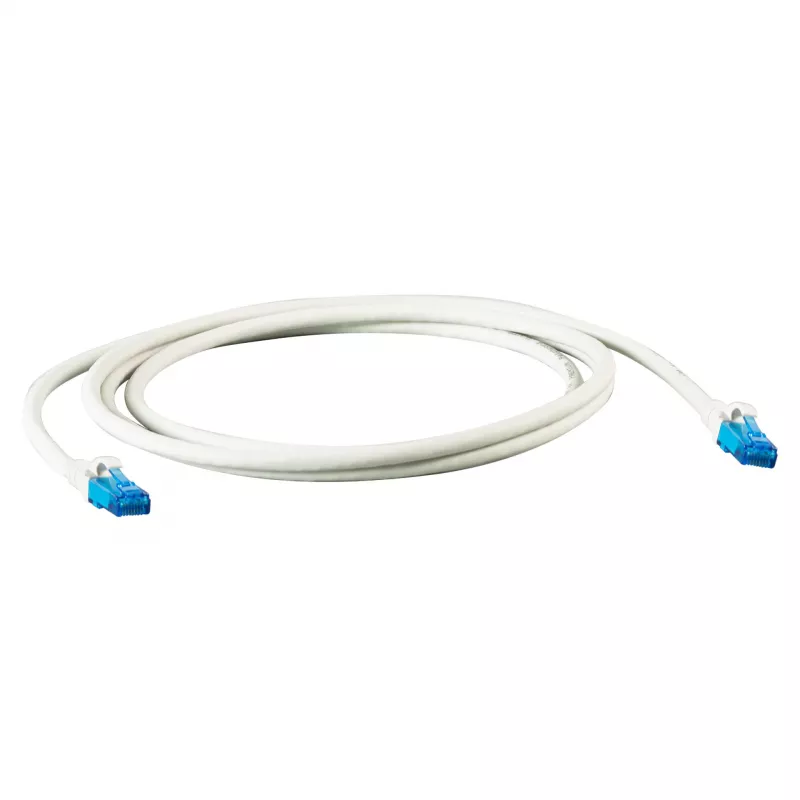 EFB Elektronik IPK-6A-U-HFR-WS-1000 Cat6a U/UTP Patchkabel 10 m Weiß