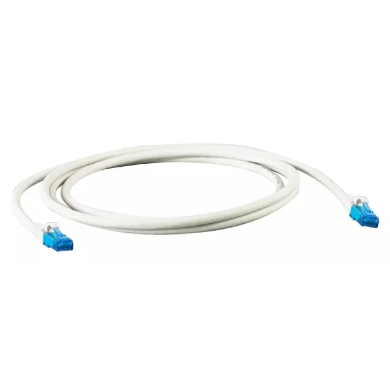 EFB Elektronik IPK-6A-U-HFR-WS-1000 Cat6a U/UTP Patchkabel 10 m Weiß