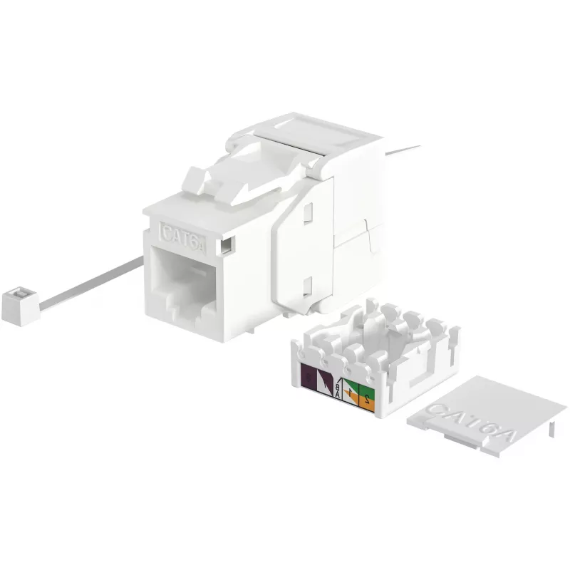 EFB Elektronik RJ45 Keystone UTP Cat.6A 500MHz Component Certified - Netzwerk - Video/Analog